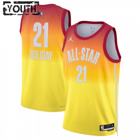 Maillot Basket Enfant All-Star 2023 Team 2 Jrue Holiday 21 Nike Orange Swingman